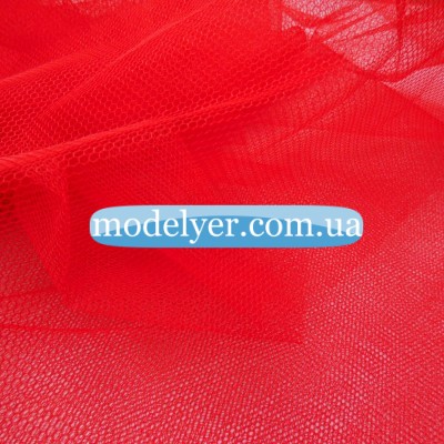 Ткань Фатин жесткий (красный)